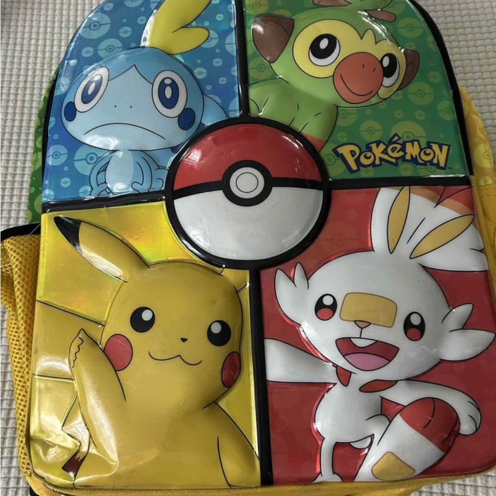RUZ 3-D Pokémon backpack